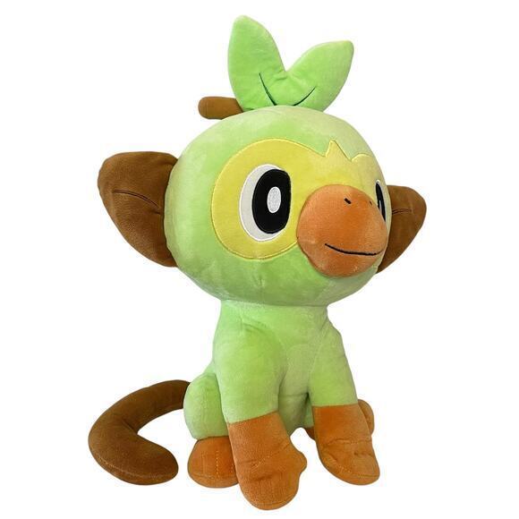Pokemon Grookey Build-A-Bear Plush Toy 15" Official Pokemon Stuffed Animal - Picture 1 of 11